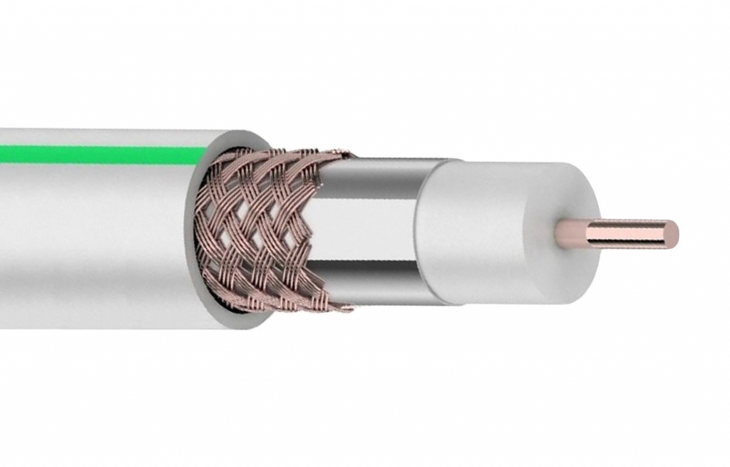 Кабель коаксиальный RG-6U,CCS/Al/Al, 32% Кабель коаксиальный RG-6U,CCS/Al/Al, 32%